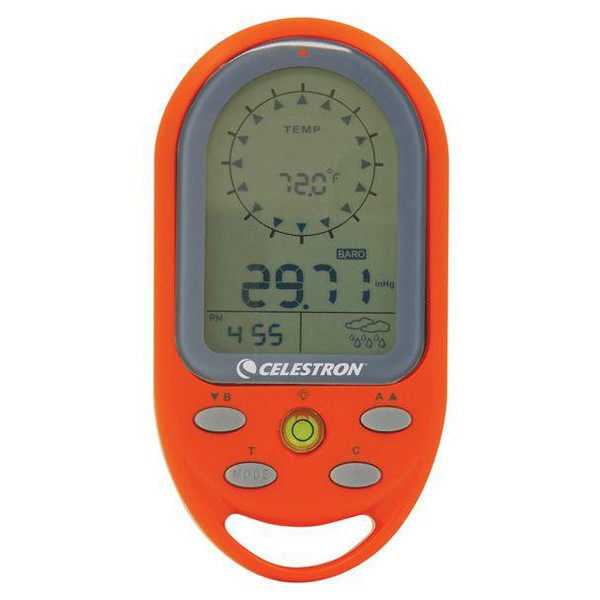 Celestron TrekGuide elektronisk kompass, orange