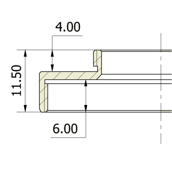 Omegon Adapter C-Mount (hane) till T2 (hona)