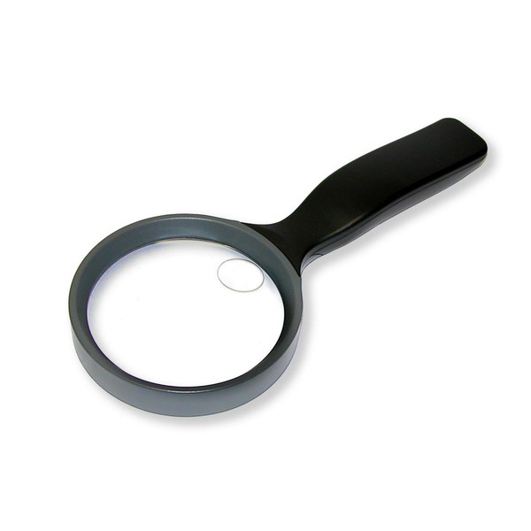 Carson 2,5x Lupp (90 mm) med handtag och 5x spotlight