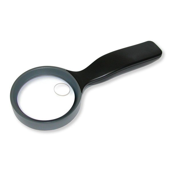 Carson 2,5x Lupp (75 mm) med handtag och 5x spotlight