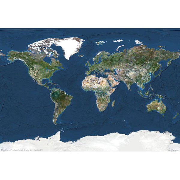 Planet Observer - världskarta