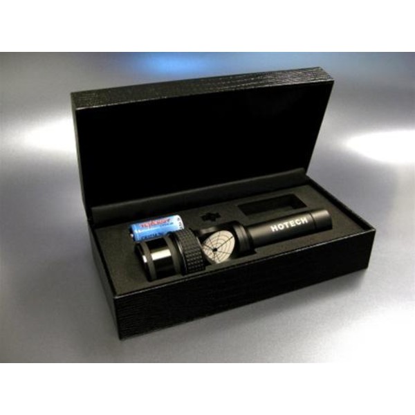 Hotech 1,25" SCA-laserkollimator - upplyst punkt
