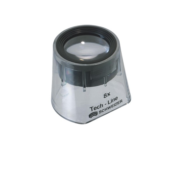 Schweizer Tech-Line Bordslupp med fast fokus 8x