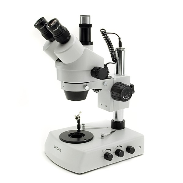 Optika Zoom-stereomikroskop SZM-GEM-2, trinokulär, zoom, gemmologisk
