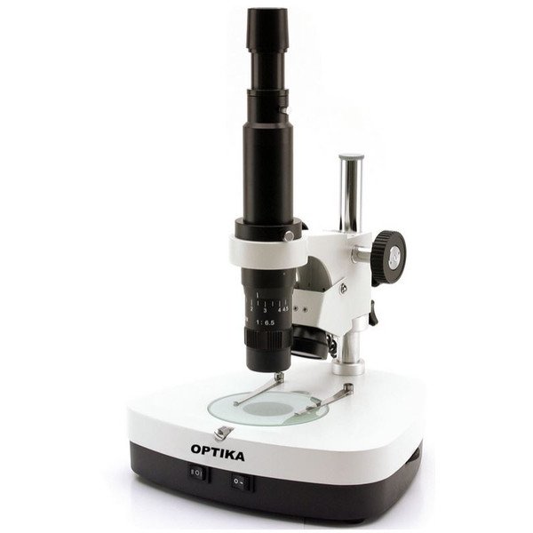 Optika Zoom-stereomikroskop XZ-1, monozoom, för mätningar