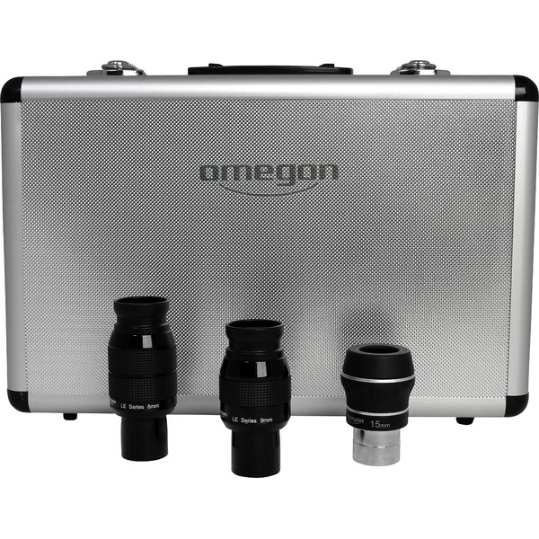 Omegon Deluxe-okularfodral, optimerat för brännvidder från 1200 mm till 1800 mm