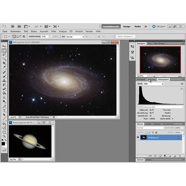 Oculum Verlag Digital astro-bildbehandling
