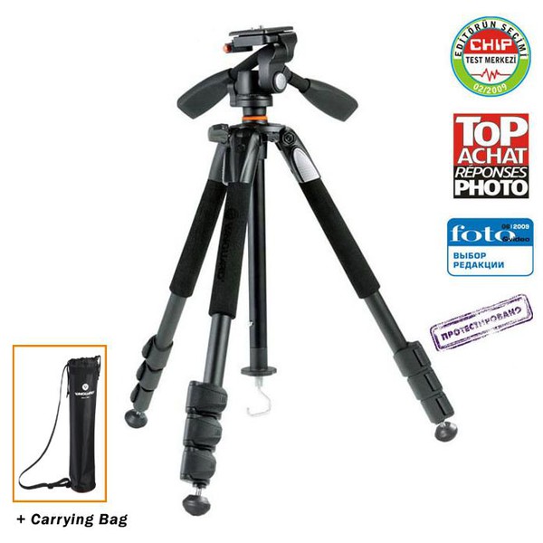 Vanguard Aluminium-Dreibeinstativ Alta+ 204AP