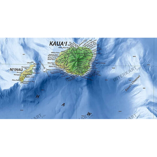 National Geographic Karta Hawaii (89 x 58 cm)