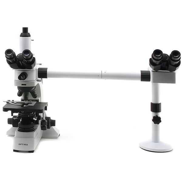 Optika B-500Ti-2, Diskussionsmikroskop, 2 Köpfe, trinokular, 1000x, LED