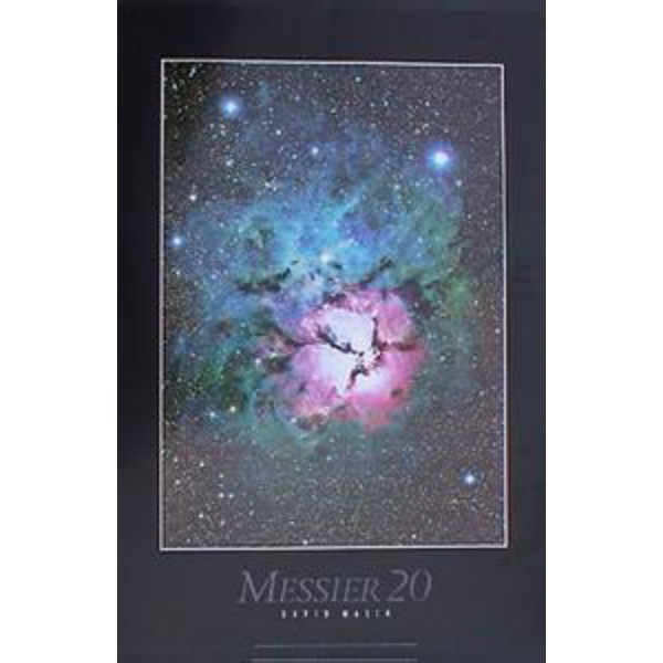 Poster Trifidnebulosan M 20 av David Malin