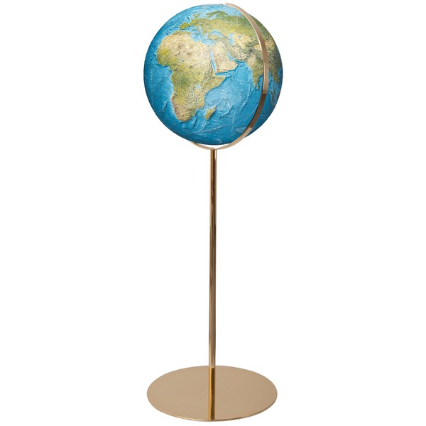 Columbus Glob, golvmodell Duorama mässingsstativ 40cm