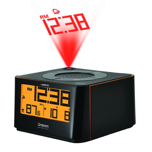 Oregon Scientific Väderstation Projektionsväckarklocka med ljud EW 103