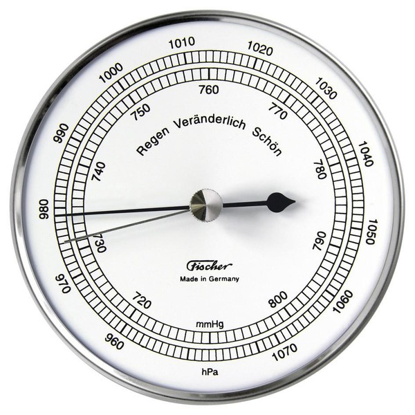 Eschenbach Väderstation Aneroid barometer rostfritt stål 528201