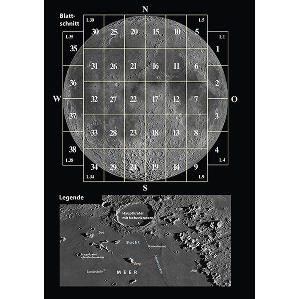 Oculum Verlag Bok reseatlas månen