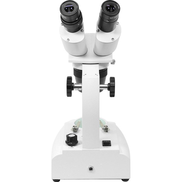 Omegon Stereomikroskop StereoView, infallande ljus och genomfallande ljus, 80x, LED
