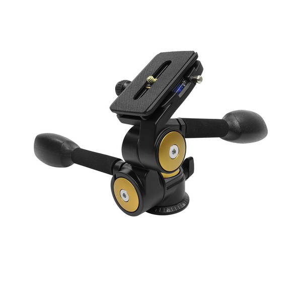 Omegon 3-vägstilt Pro Stativ-panoramahuvud PD80