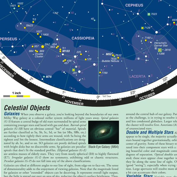 Orion Poster Deep Map 600, vikbar karta