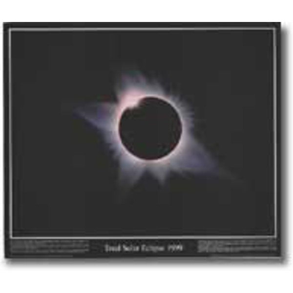 Poster Total solförmörkelse 1999
