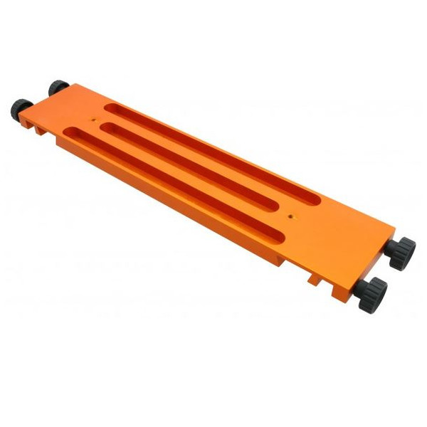 Geoptik Universal svärdhalsplatta, anodiserad