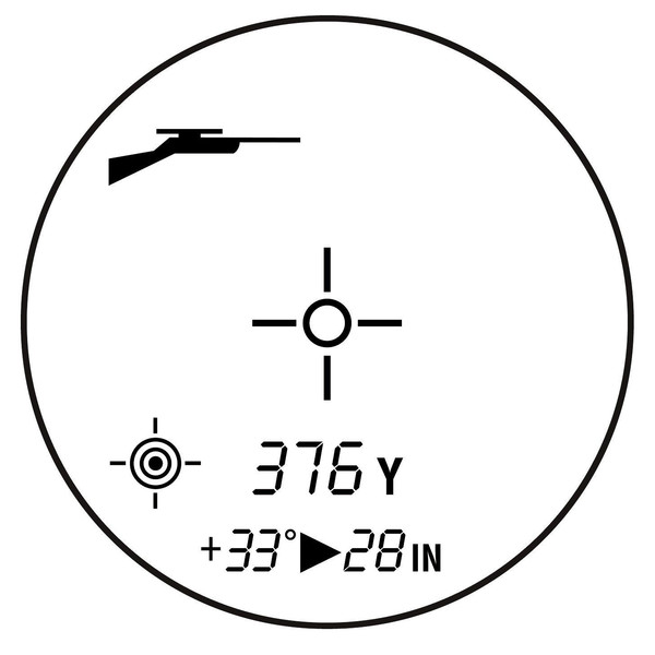 Bushnell Laseravståndsmätare Scout DX 1000 ARC svart