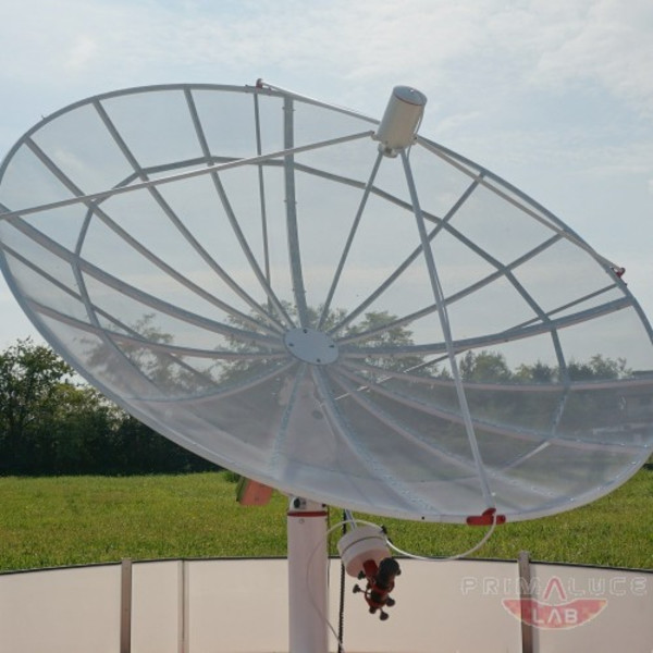 PrimaLuceLab Radioteleskop Spider 230, med EQ-6 och Pelarstativ