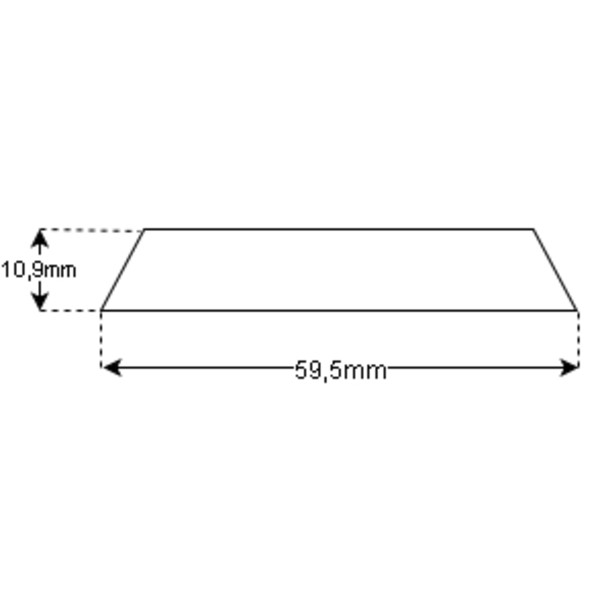 Omegon Snabbkopplingsplatta utbytbar platta PD36