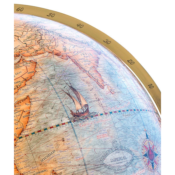 Columbus Glob, golvmodell Imperial Vintage 100cm (Engelska)