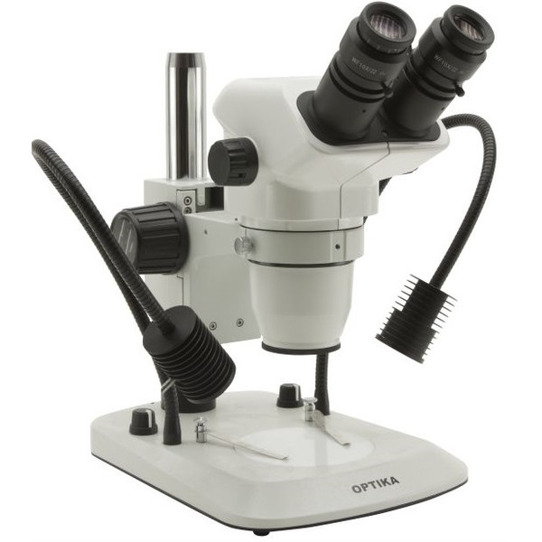 Optika Zoom-stereomikroskop SZN-5 stereomikroskop, binokulär, zoom, 7x-45x, LED