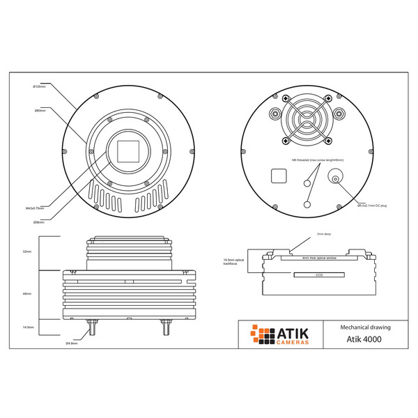 Atik Kamera 4000 Mono