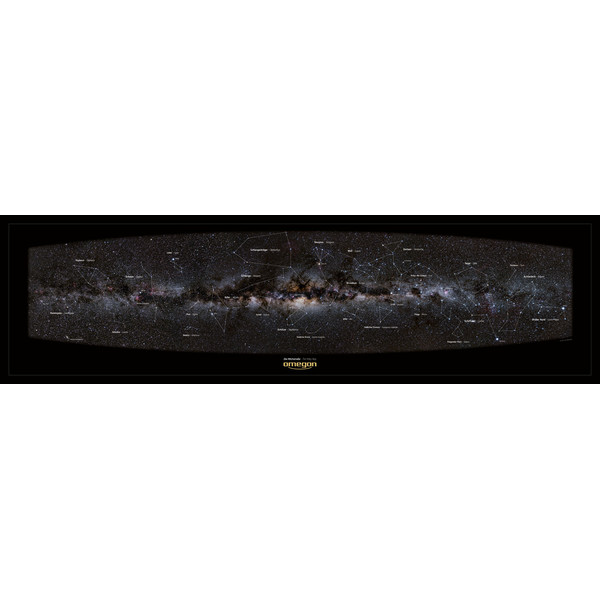 Omegon Panoramaposter Vintergatan