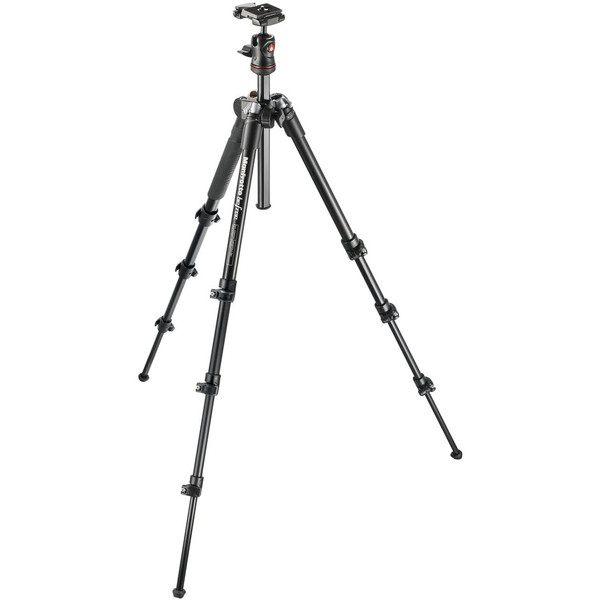 Manfrotto Aluminium-trebensstativ MKBFRA4-BH Befree med Kulhuvud