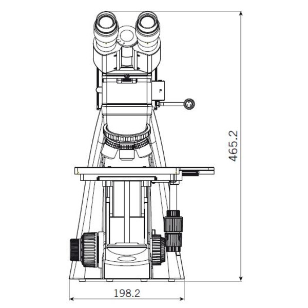 Motic Mikroskop BA310 MET, binokulärt