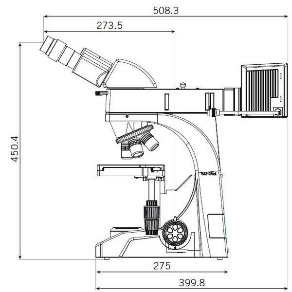 Motic Mikroskop BA310 MET, binokulärt