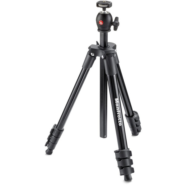 Manfrotto Aluminium-trebensstativ Compact Light svart