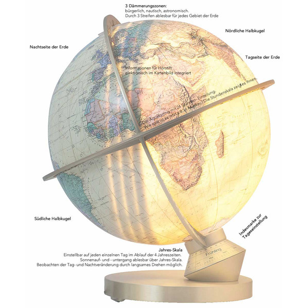 Columbus Glob Planet Erde Royal 34cm