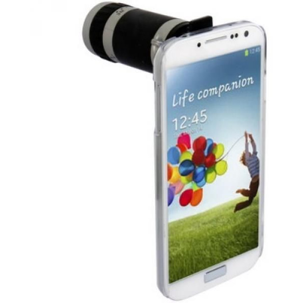 Teleobjektiv, objektivfäste för Samsung Galaxy S4