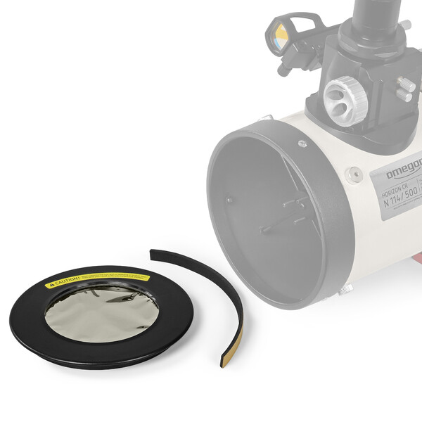 Omegon solfilter för 114 mm-teleskop
