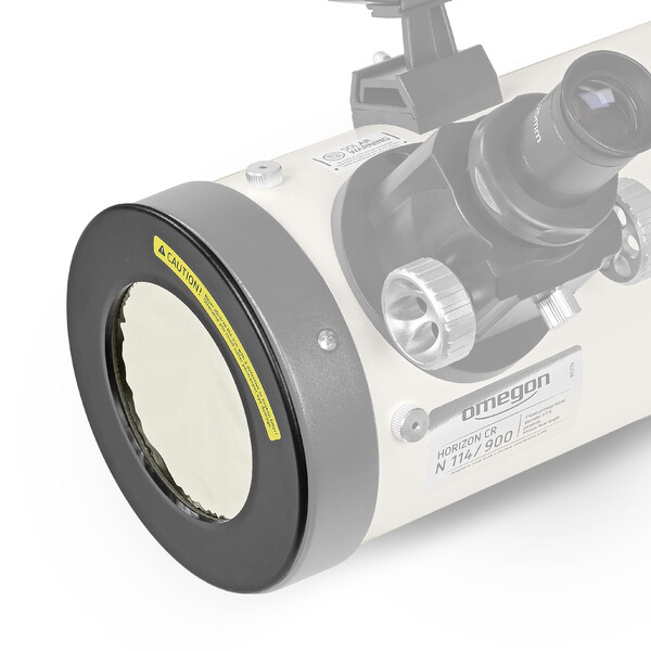 Omegon solfilter för 114 mm-teleskop