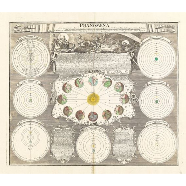 Albireo Atlas Coelestis från 1742