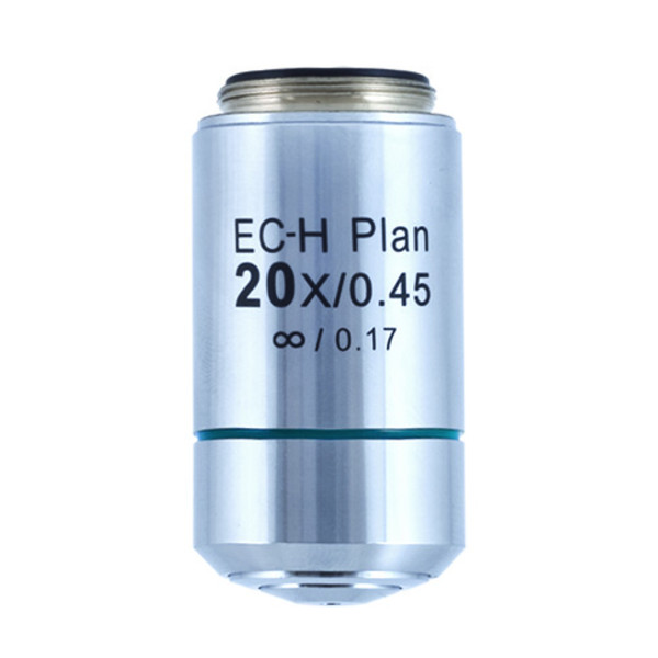 Motic Objektiv CCIS Plant, akromatiskt EC-H PL 20x/0,45 (AA=0,9 mm)