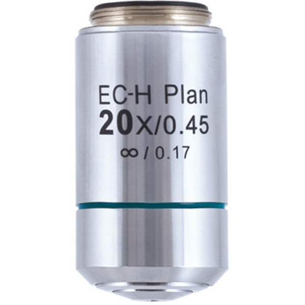 Motic Objektiv CCIS Plant, akromatiskt EC-H PL 20x/0,45 (AA=0,9 mm)