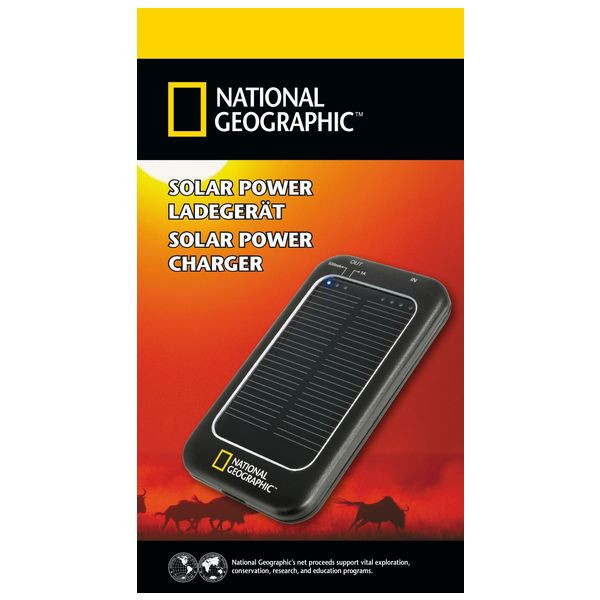 National Geographic Solar Power-laddare