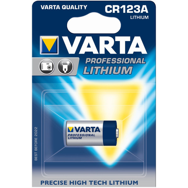 Varta CR123 Litiumbatteri