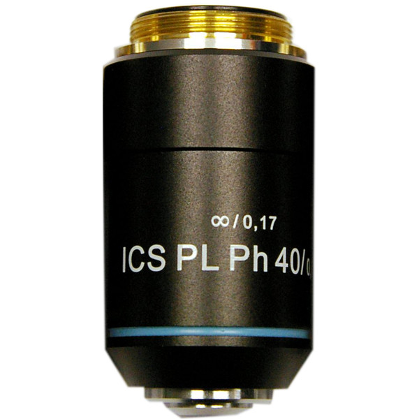 Hund Objektiv ICS PL 40/0,65 för upprättstående mikroskop