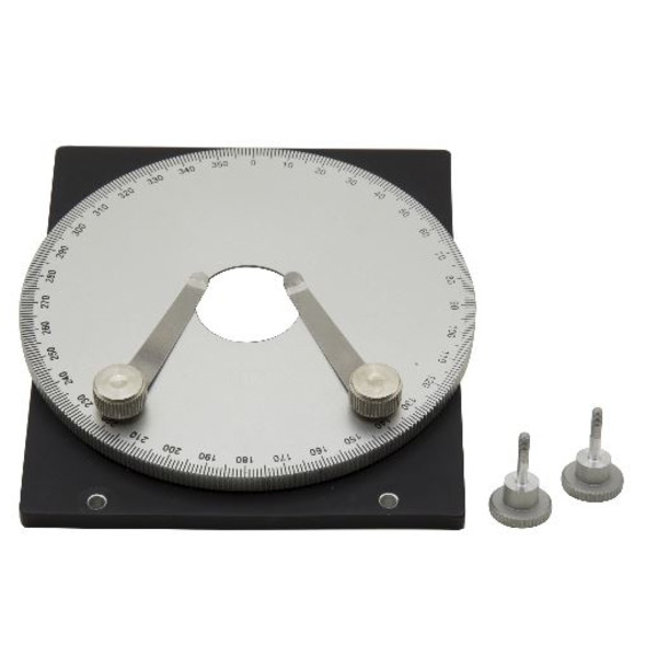 Optika rotationsbord M-175.1, för polarisationssats för bordsstorlek 233 x147mm