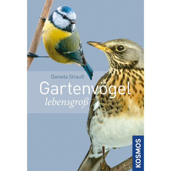 Kosmos Verlag Trädgårdsfåglar i naturlig storlek