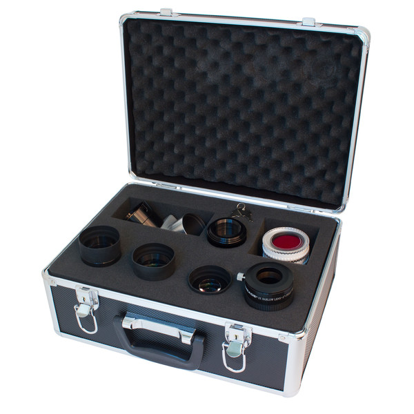Meade Okular-Set Serie 4000, 3 okular, Zenitspegel, Barlow-lins, filter-set med 2"-fodral