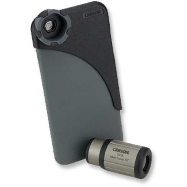 Carson Monokular HookUpz 7x18 Mono med smartphoneadapter för iPhone 6