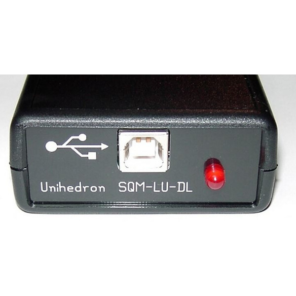 Unihedron Fotometer Sky Quality Meter SQM med objektiv, USB och datalogger